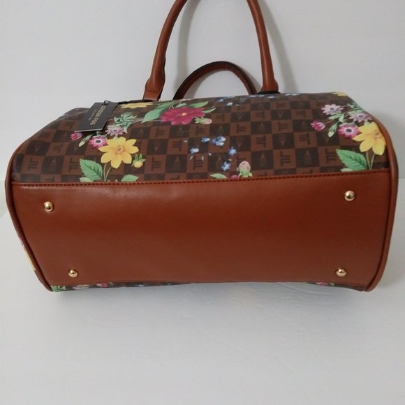 London Fog Calla Signature Satchel Bag - Picture 12 of 15